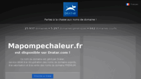 What Mapompechaleur.fr website looked like in 2017 (7 years ago)