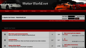 What Motorworld.net website looked like in 2017 (7 years ago)
