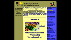 What Mlm-portal.de website looked like in 2017 (7 years ago)