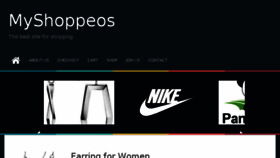 What Myshoppeos.com website looked like in 2017 (7 years ago)