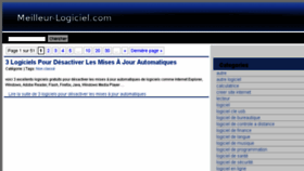 What Meilleur-logiciel.com website looked like in 2017 (6 years ago)