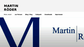 What Martin-roeder.de website looked like in 2017 (7 years ago)