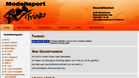 What Modellsport-trinko.at website looked like in 2017 (7 years ago)