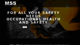 What Macesafety.co.za website looked like in 2017 (7 years ago)