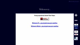 What Milionerzy.gragry.pl website looked like in 2017 (7 years ago)