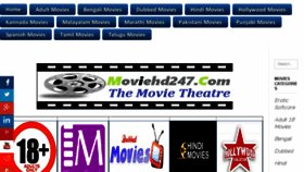 What Moviehd247.com website looked like in 2017 (6 years ago)