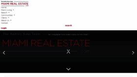 What Miamirealestate.com website looked like in 2017 (6 years ago)