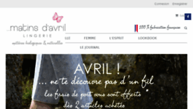 What Matinsdavril.com website looked like in 2017 (6 years ago)
