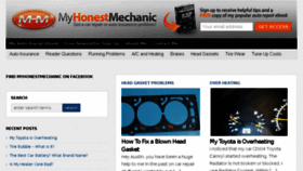 What Myhonestmechanic.com website looked like in 2017 (8 years ago)