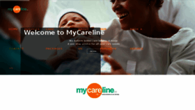 What Mycareline.in website looked like in 2017 (6 years ago)