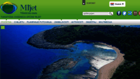 What Mljet.hr website looked like in 2017 (7 years ago)