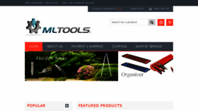 What Mltools.com website looked like in 2017 (6 years ago)
