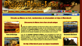 What Morocco-nomad-safari.com website looked like in 2017 (7 years ago)