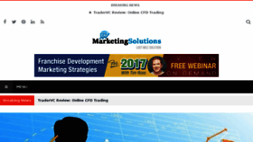 What Marketing-solutions.info website looked like in 2017 (6 years ago)