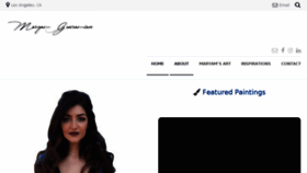 What Maryamgueramian.com website looked like in 2017 (7 years ago)