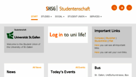 What Myunisg.ch website looked like in 2017 (7 years ago)
