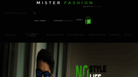 What Misterfashion.fr website looked like in 2017 (7 years ago)