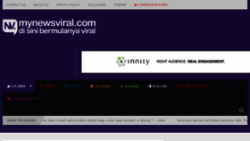 What Mynewsviral.com website looked like in 2017 (7 years ago)