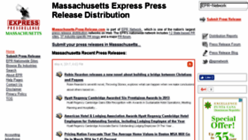 What Massachusetts-press-release.com website looked like in 2017 (7 years ago)