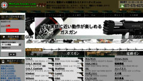 What Militarygoods-jp.com website looked like in 2017 (7 years ago)