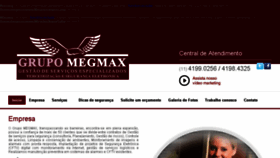What Megmax.com.br website looked like in 2017 (7 years ago)