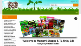 What Mamami4u.com website looked like in 2017 (7 years ago)