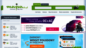 What Mapa.edu.pl website looked like in 2017 (7 years ago)