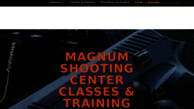 What Magnumtrainingclasses.com website looked like in 2017 (7 years ago)