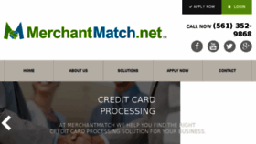 What Merchantmatch.net website looked like in 2017 (7 years ago)