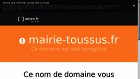 What Mairie-toussus.fr website looked like in 2017 (7 years ago)