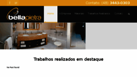 What Marmorariabellapietra.com.br website looked like in 2017 (7 years ago)