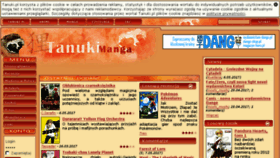 What Manga.tanuki.pl website looked like in 2017 (9 years ago)