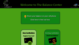What Mycardbalance.info website looked like in 2017 (6 years ago)