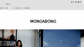What Mongabong.com website looked like in 2017 (6 years ago)