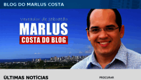 What Marluscosta.com.br website looked like in 2017 (6 years ago)