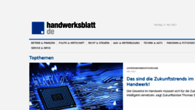 What Mobil.handwerksblatt.de website looked like in 2017 (7 years ago)