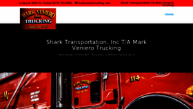 What Markvenierotrucking.com website looked like in 2017 (6 years ago)