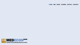 What Medeconruhr.de website looked like in 2017 (8 years ago)
