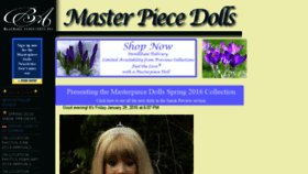 What Masterpiecedolls.com website looked like in 2017 (7 years ago)
