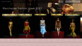 What Manchesterfashionweek.com website looked like in 2017 (7 years ago)