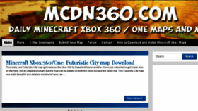 What Mcdn360.com website looked like in 2017 (6 years ago)