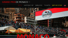 What Monacograndprixticket.com website looked like in 2017 (7 years ago)