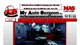 What Myautosurgeon.com website looked like in 2017 (6 years ago)