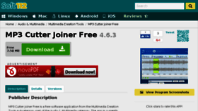What Mp3-cutter-joiner-free.soft112.com website looked like in 2017 (7 years ago)