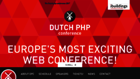 What Mobileconference.nl website looked like in 2017 (7 years ago)