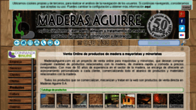 What Maderasaguirre.com website looked like in 2017 (6 years ago)