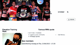 What Mma.sg website looked like in 2017 (7 years ago)