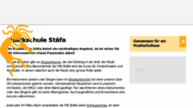 What Musikschule-staefa.ch website looked like in 2017 (7 years ago)
