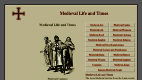 What M.medieval-life-and-times.info website looked like in 2017 (7 years ago)