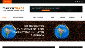 What Mercatrade.com website looked like in 2017 (7 years ago)